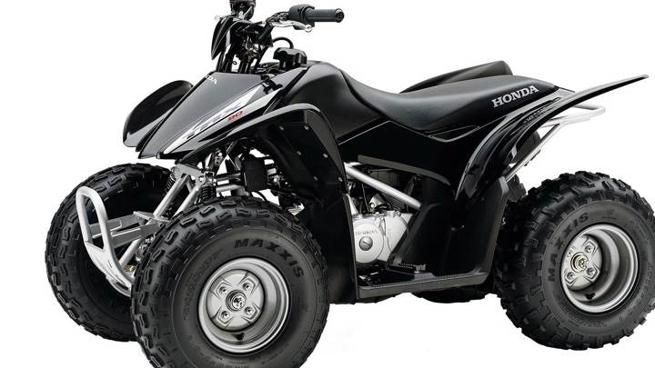 Honda TRX 90 Quad Bike In Black COlor